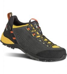 KAYLAND Buty ALPHA GTX yellow 46. Żółte buty trekkingowe męskie Kayland, bez wzorów, bez zapięcia. Za 561.55 zł.