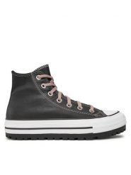 Converse Trampki Chuck Taylor All Star City Trek A09490C 001 Czarny. Czarne trampki męskie Converse, bez wzorów, z materiału, retro, bez zapięcia. Za 279.99 zł.