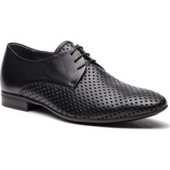 Półbuty GINO ROSSI - Eliot MPV109-258-E100-9900-0 99. Czarne eleganckie półbuty męskie Gino Rossi, ze skóry, eleganckie. Za 429.90 zł.