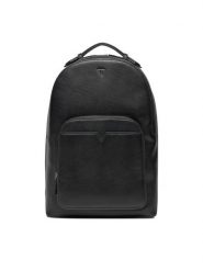 Guess Plecak HMFISE P4405 Czarny. Czarne plecaki męskie Guess, z aplikacjami, ze skóry. Za 1,049.00 zł.