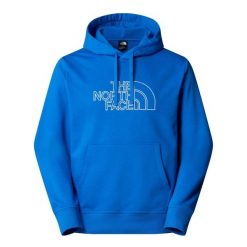 Bluza The North Face Drew Peak Light. Niebieskie bluzy nierozpinane męskie The North Face, m, bez wzorów, bez ramiączek, bez kaptura. Za 266.99 zł.