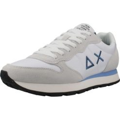 Buty SUN68 DEPORTIVA TOM SOLID Biały. Białe buty trekkingowe męskie SUN68, bez wzorów, z tkaniny, bez zapięcia, trekkingowe. Za 432.99 zł.