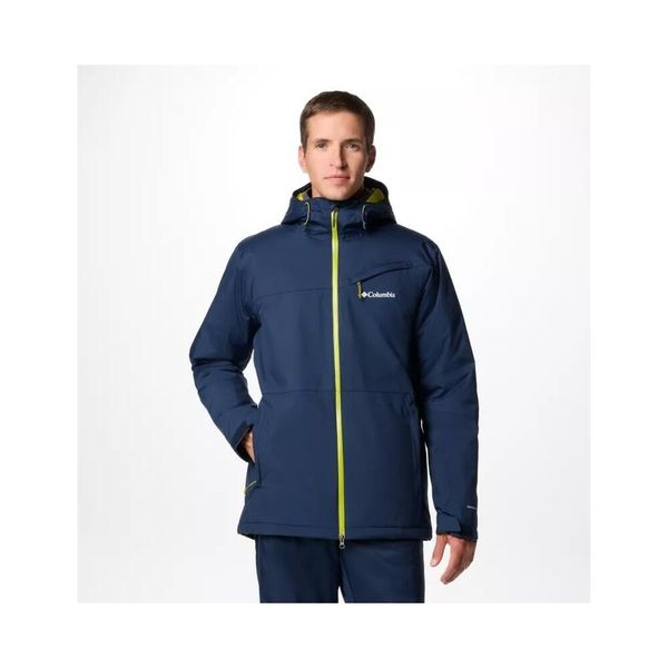 Kurtka narciarska męska Columbia Iceberg Point II Jacket z kapturem. Niebieskie kurtki narciarskie i snowboardowe męskie Columbia, na zimę, m, bez wzorów, z kapturem, narciarskie. Za 639.99 zł.