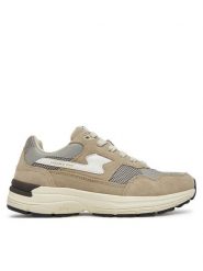 S.W.C Stepney Workers Club Sneakersy Amiel S-Strike YP01535 Szary. Szare buty sportowe na co dzień męskie S.W.C Stepney Workers Club, m, bez wzorów, ze skóry, bez ramiączek, bez kaptura. Za 639.99 zł.