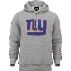 Bluza z kapturem New York Giants NFL. Szare bluzy z kapturem męskie New Era, m, bez wzorów, z kapturem. Za 294.50 zł.