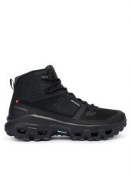 On Trekkingi Cloudrock Mid Waterproof 3MF10161043 Czarny. Czarne buty trekkingowe męskie On, bez wzorów, z materiału, bez zapięcia, trekkingowe. Za 899.99 zł.