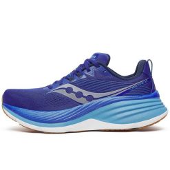 Buty Do Biegania Saucony Hurricane 24 Dorosłych. Niebieskie buty do biegania męskie Saucony, bez wzorów, bez zapięcia, do biegania. W wyprzedaży za 685.50 zł.