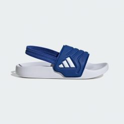 Klapki Adilette Estrap 2.0 Slides Children. Białe klapki i japonki męskie ADIDAS, bez wzorów. Za 109.00 zł.