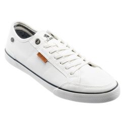 Trampki Męskie Albion. Białe trampki męskie IGUANA, bez wzorów, sportowe, bez zapięcia. Za 122.99 zł.
