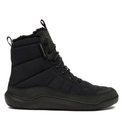 Trekkingi Vivo Barefoot. Czarne buty trekkingowe męskie Vivo Barefoot, bez wzorów, bez zapięcia, trekkingowe. Za 839.99 zł.