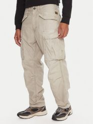 G-Star Raw Spodnie materiałowe MA1 Cargo D26945-D388 Beżowy Regular Fit. Brązowe spodnie na co dzień męskie G-Star Raw, bez wzorów, z bawełny, retro. Za 699.99 zł.