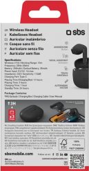 Słuchawki SBS Mobile wireless earbuds Go Pods TWS, black. Czarne słuchawki bluetooth SBS Mobile. Za 121.56 zł.