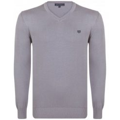 Felix Hardy Sweter Męski Xxl Szary. Szare swetry męskie Felix Hardy, z dekoltem w kształcie v. Za 159.00 zł.
