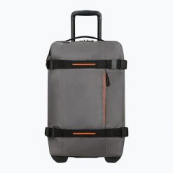 Walizka podróżna American Tourister Urban Track 5. Szare walizki męskie American Tourister, bez wzorów. Za 469.99 zł.