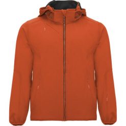 Kurtka Soft Shell Dla Dorosłych Unisex Siberia. Brązowe kurtki męskie ROLY, l, bez wzorów, sportowe, bez ramiączek, bez kaptura. Za 176.99 zł.