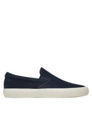 BOSS Tenisówki Aiden 50542116 Granatowy. Niebieskie trampki męskie Boss, bez wzorów, ze skóry, bez zapięcia. Za 449.99 zł.