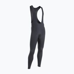 Spodnie rowerowe męskie Northwave Active Bibtight. Czarne szorty sportowe męskie Northwave, bez wzorów, sportowe. Za 349.99 zł.