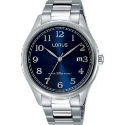 Zegarek Lorus Męski Klasyczny RS919DX9 srebrny. Szare zegarki męskie Lorus. Za 204.99 zł.
