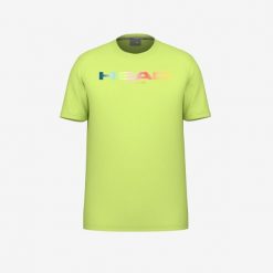Camiseta Head Rainbow. Zielone t-shirty sportowe męskie Head, m, bez wzorów, sportowe, bez ramiączek. W wyprzedaży za 153.00 zł.