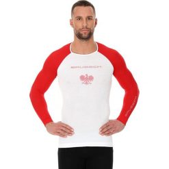 Brubeck Koszulka męska 3D Husar PRO z długim rękawem biało-czerwona r. XXL (LS13190). Koszulki męskie z długim rękawem marki Brubeck. Za 124.99 zł.