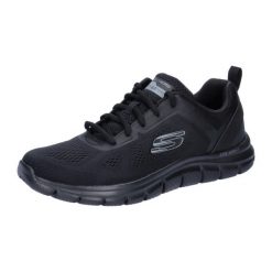 Buty do biegania męskie Skechers 232698BBK. Czarne buty do biegania męskie Skechers, bez wzorów, z gumy, bez zapięcia, do biegania. Za 259.99 zł.