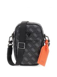 Guess Torebka 178699 Czarny. Czarne torby męskie na ramię Guess, z aplikacjami, na ramię. Za 289.99 zł.