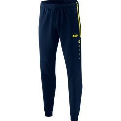 Spodnie dresowe Jako polyester Competition 2.0. Niebieskie spodnie dresowe męskie Jako, bez wzorów, z dresówki. Za 198.50 zł.