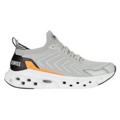 Buty do chodzenia męskie K-Swiss Impulse Tubes Lite. Szare buty sportowe na co dzień męskie K-SWISS, m, bez wzorów, z materiału, bez ramiączek, bez kaptura, trekkingowe. Za 329.00 zł.