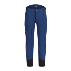 Spodnie skiturowe męskie Maloja KhesarM. Niebieskie spodnie narciarskie i snowboardowe męskie Maloja, bez wzorów, narciarskie. Za 539.99 zł.