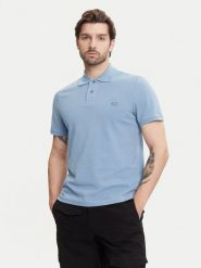 Moose Knuckles Polo Everett M34MT712 Niebieski Slim Fit. Niebieskie koszulki polo męskie Moose Knuckles, m, bez wzorów, z bawełny, bez kołnierzyka, bez ramiączek. Za 419.99 zł.