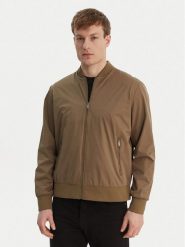 Calvin Klein Kurtka bomber LV040FM512 Żółty Regular Fit. Żółte kurtki męskie Calvin Klein, l, bez wzorów, z syntetyku, bez ramiączek, bez kaptura. Za 629.99 zł.