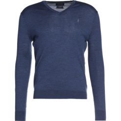 Polo Ralph Lauren SLIM FIT Sweter shale blue heather. Swetry męskie marki Polo Ralph Lauren. W wyprzedaży za 441.75 zł.