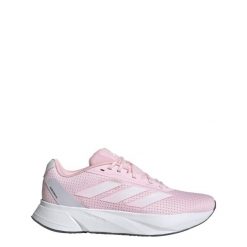Buty Duramo SL. Białe buty do biegania męskie ADIDAS, bez wzorów, z materiału, bez zapięcia, do biegania. Za 299.00 zł.