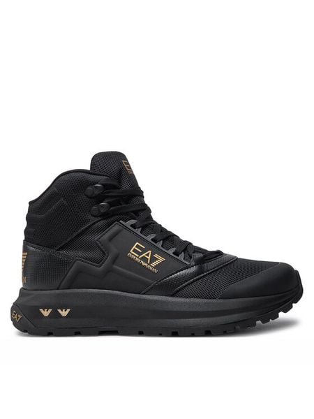 EA7 Emporio Armani Sneakersy X8Z036 XK293 U428 Czarny. Czarne buty sportowe na co dzień męskie EA7 Emporio Armani, m, bez wzorów, z materiału, bez ramiączek, bez kaptura. Za 929.99 zł.