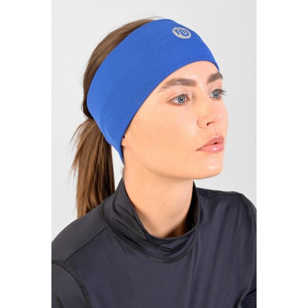 Termoaktywna opaska sportowa Unisex Nessi Sportswear. Niebieskie bielizna termoaktywna męska NESSI SPORTSWEAR, m, bez wzorów, bez ramiączek, do biegania. W wyprzedaży za 95.90 zł.