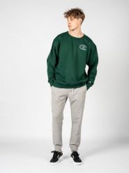 Champion Bluza "C-Neck" | HBGF88H586N8A | Mężczyzna | Zielony. Zielone bluzy nierozpinane męskie CHAMPION, m, bez wzorów, z bawełny, bez ramiączek, bez kaptura. W wyprzedaży za 129.00 zł.