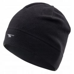 Czapka polarowa HI-TEC TROMS. Czarne czapki męskie Hi-tec, bez wzorów, z polaru, eleganckie. W wyprzedaży za 39.99 zł.