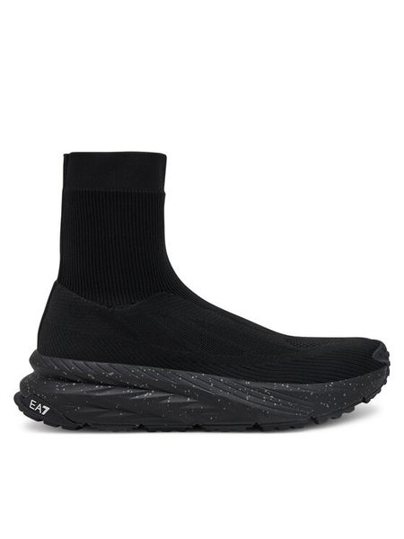 EA7 Emporio Armani Sneakersy X8Z057 XK430 E593 Czarny. Czarne buty sportowe na co dzień męskie EA7 Emporio Armani, m, bez wzorów, z materiału, bez ramiączek, bez kaptura. Za 539.99 zł.
