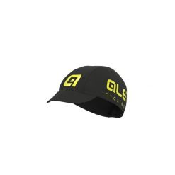 Czapka rowerowa Alé Cycling Cotton. Czarne czapki męskie ALÉ CYCLING, bez wzorów, sportowe. Za 119.99 zł.