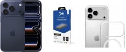 Smartfon Apple iPhone 17 Pro 256GB Głębinowy Błękit (MG8J4) + FlexibleGlass + Etui Armor MagCase. Niebieskie smartfony Apple. Za 6,111.00 zł.