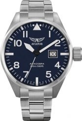 Zegarek Aviator Zegarek męski Aviator V.1.22.0.149.5 srebrny. Szare zegarki męskie Aviator, srebrne. Za 1,900.00 zł.