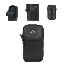 Saszetka turystyczna Kadva Polypore mobilna kieszeń. Czarne saszetki męskie KADVA, bez wzorów. Za 49.99 zł.