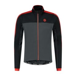 Mocno ocieplona kurtka zimowa męska Rogelli FREEZE. Czarne kurtki treningowe męskie Rogelli, na zimę, m, bez wzorów, bez kaptura, rowerowe. Za 345.00 zł.