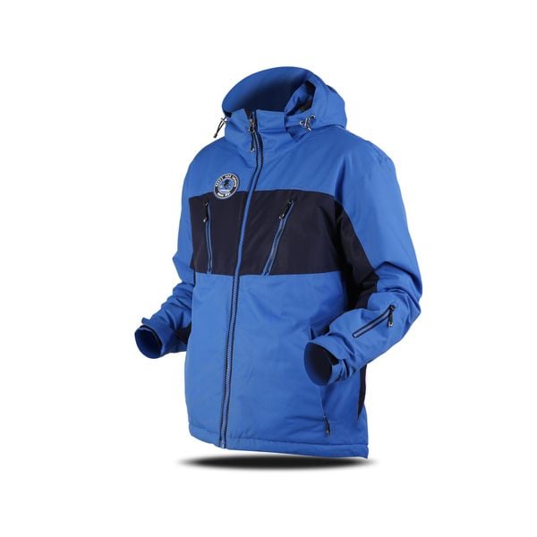 Kurtka Trimm DYNAMIT. Niebieskie kurtki narciarskie i snowboardowe męskie TRIMM, na zimę, bez wzorów, bez kaptura, narciarskie. W wyprzedaży za 574.00 zł.