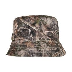 Czapka Dwustronna Tree Camo Sherpa Bucket Hat. Brązowe czapki męskie FLEXFIT, bez wzorów, sportowe. Za 137.99 zł.