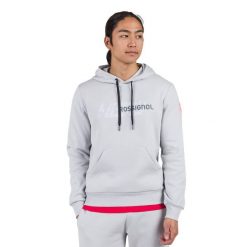 Bluza męska Rossignol New Hero Hoodie. Szare bluzy nierozpinane męskie Rossignol, m, bez wzorów, sportowe, bez ramiączek, bez kaptura. Za 599.00 zł.