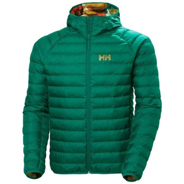 Kurtka z kapturem Helly Hansen Banff. Zielone kurtki męskie Helly Hansen, m, bez wzorów, z puchu, bez ramiączek, z kapturem. W wyprzedaży za 772.00 zł.