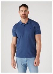 WRANGLER POLOSHIRT MĘSKIE POLO KOSZULKA Z KOŁNIERZYKIEM DARK DENIM W7X7K4XTG. Koszulki polo męskie Wrangler, m, bez wzorów, z denimu, bez kołnierzyka, bez ramiączek. Za 99.99 zł.