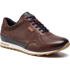 Sneakersy QUAZI - QZ-12-02-000106 604. Brązowe buty sportowe na co dzień męskie QUAZI, m, bez wzorów, z materiału, bez ramiączek, bez kaptura. W wyprzedaży za 149.00 zł.