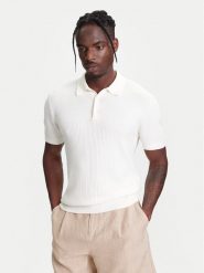United Colors Of Benetton Polo 1198U301H Beżowy Regular Fit. Brązowe koszulki polo męskie United Colors Of Benetton, m, bez wzorów, z bawełny, bez kołnierzyka, bez ramiączek. Za 189.99 zł.